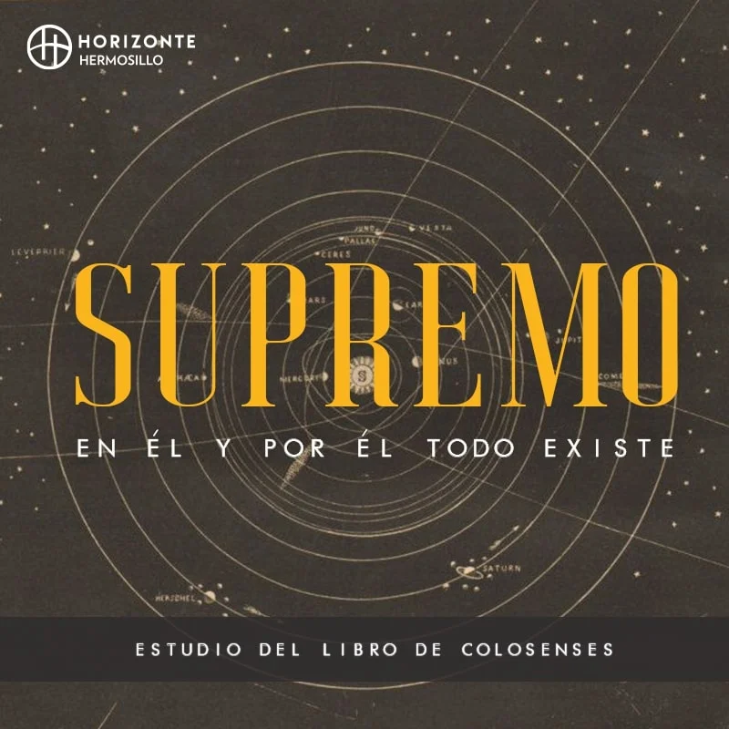 Portada de la serie SUPREMO: en Él y por Él todo existe