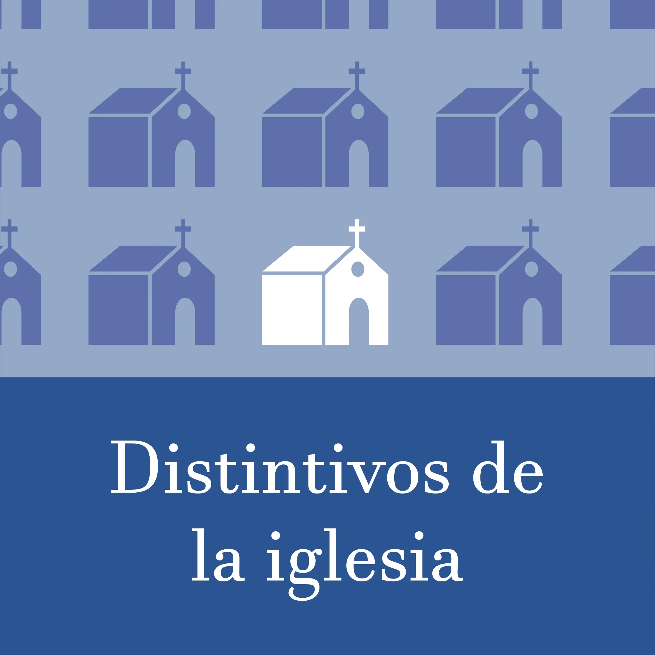 Portada de la serie Distintivos de la Iglesia