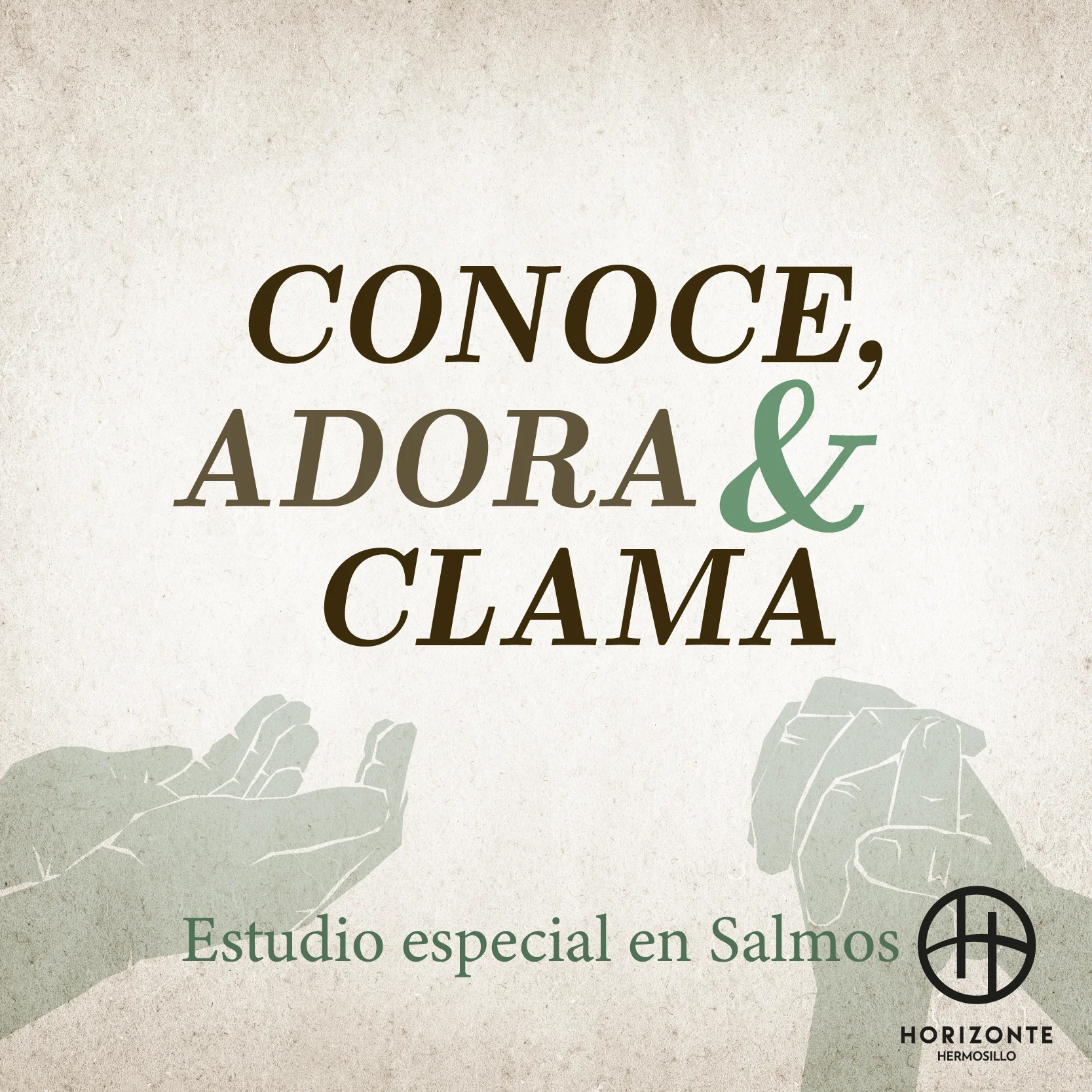 Portada de la serie Conoce, adora, clama